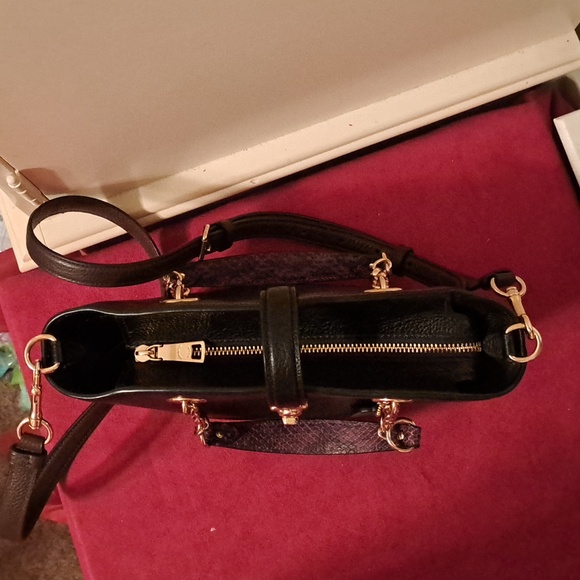 🎁 NEW Coach Lane Black Bucket C8399 Bag - Picture 9 of 16